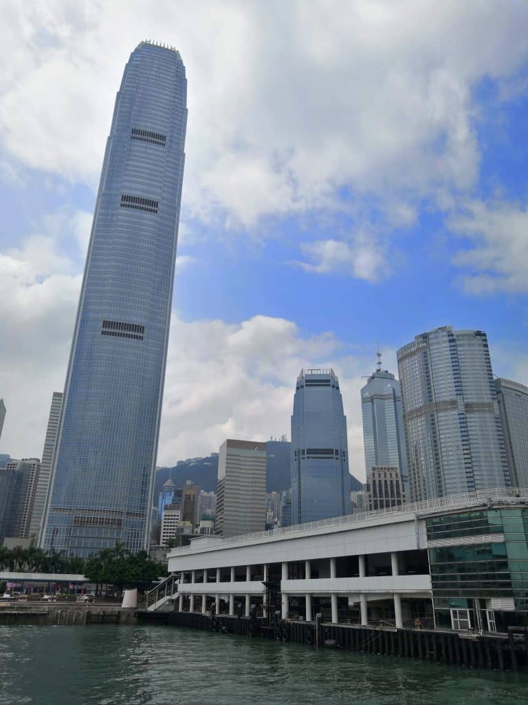 Approaching HK Island