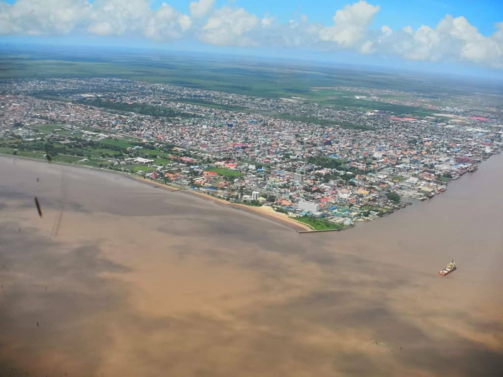 View of the apex of the City